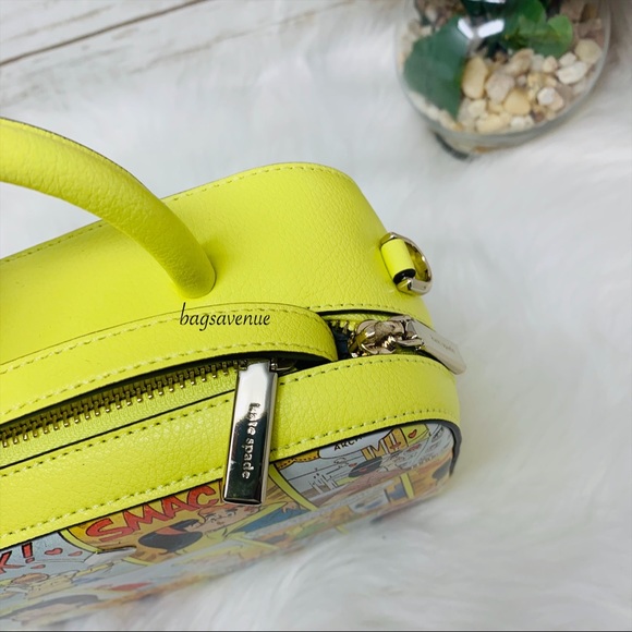 Kate spade riverdale Archie comic yellow crossbody - Picture 7 of 10